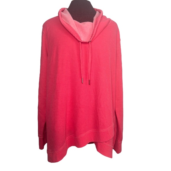 Calvin Klein Plus Size Pink Pullover Tunic Top - Picture 1 of 13
